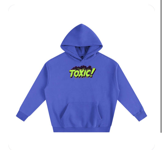 Hoodies Toxic! Homme bleu